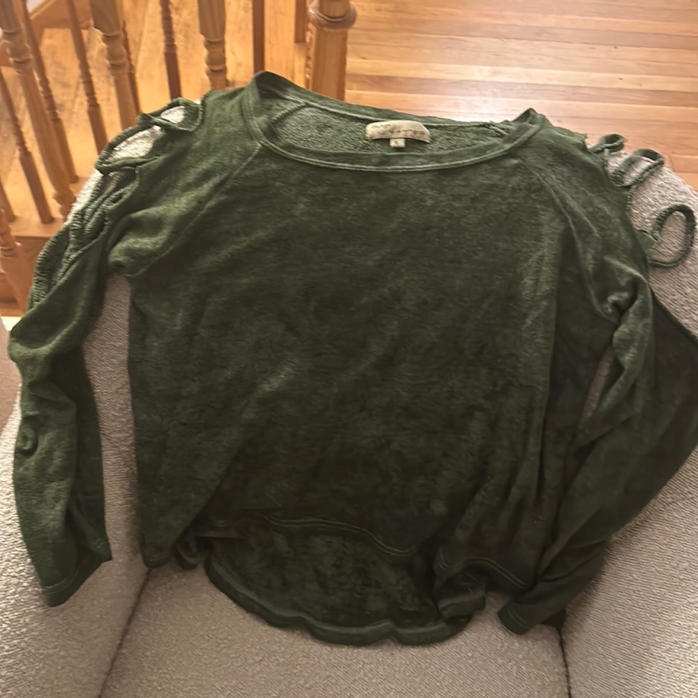 Vintage Havana Cut Out Sweatshirt, soft and lightweight, oversized